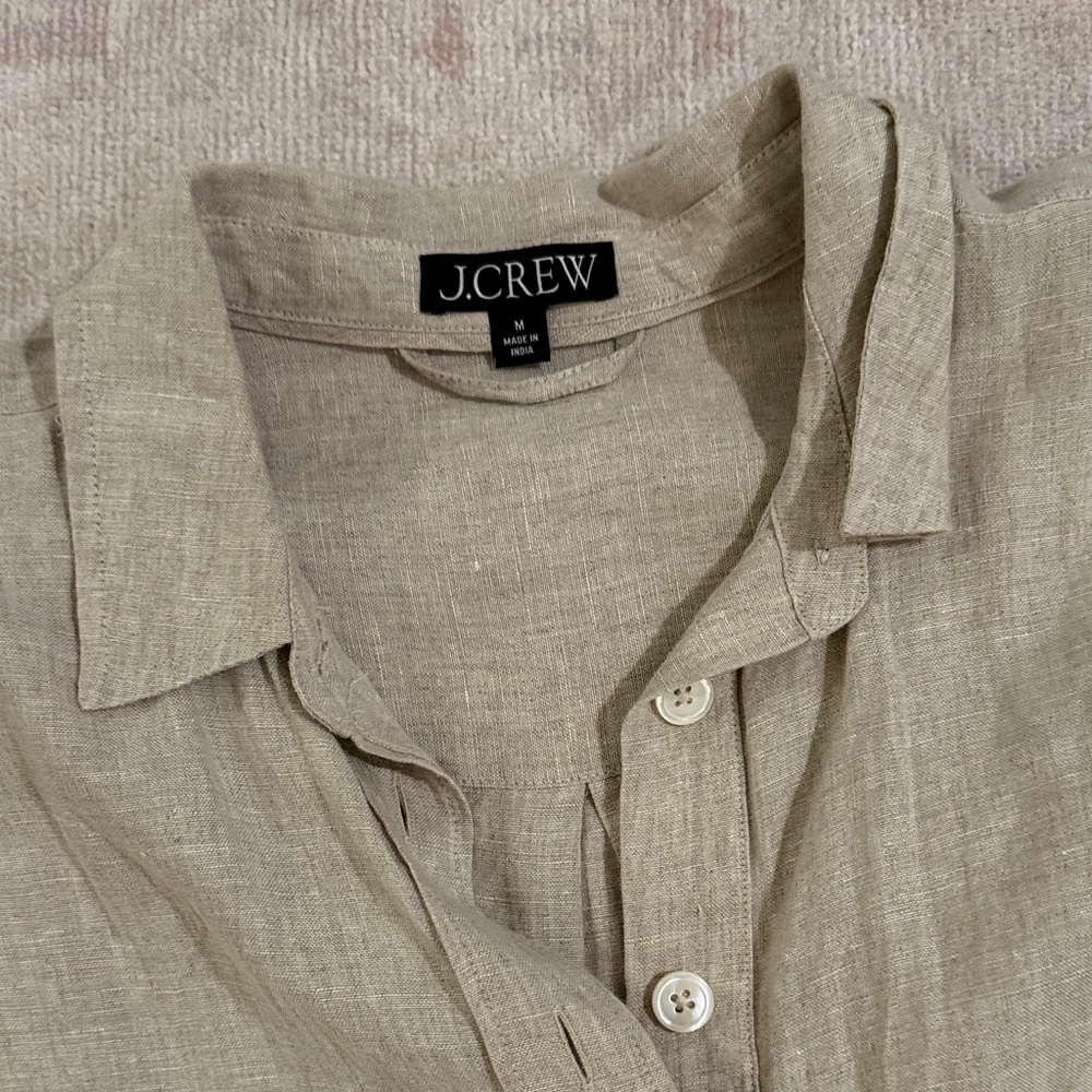 J.crew linen dress